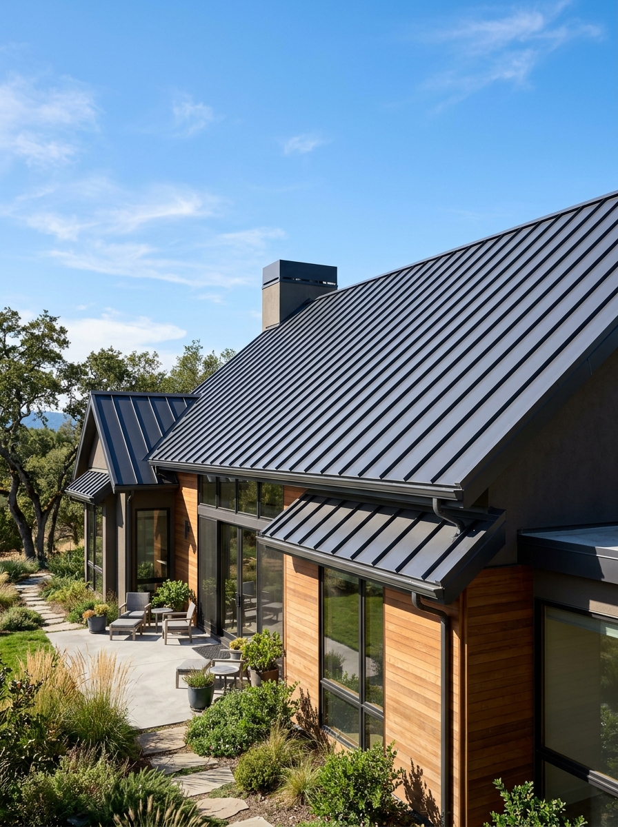Metal Roofing — Standing-seam metal that outlives your mortgage.